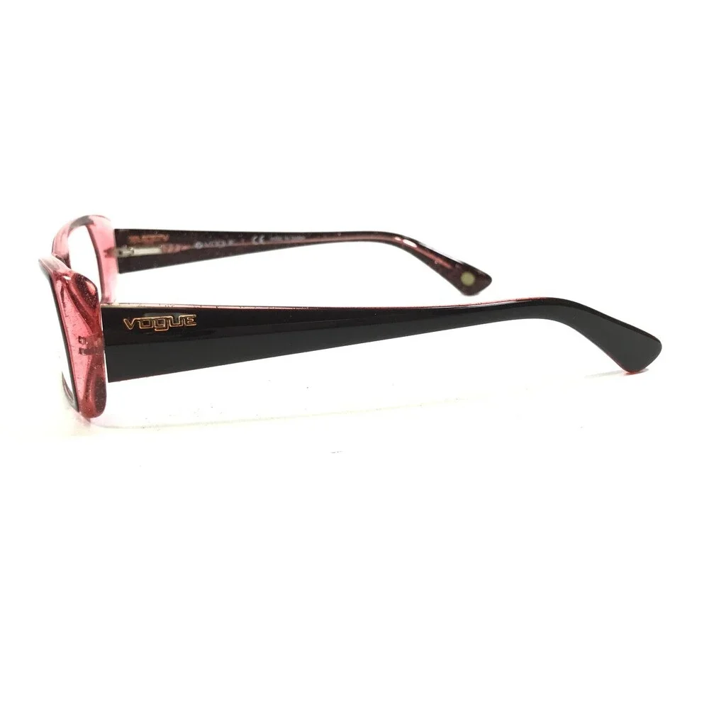 Vogue Eyeglasses Frames VO2691 1689 Brown Pink Rectangular Full Rim 53-16-135